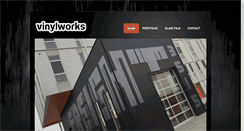 Desktop Screenshot of myvinylworks.com