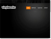 Tablet Screenshot of myvinylworks.com